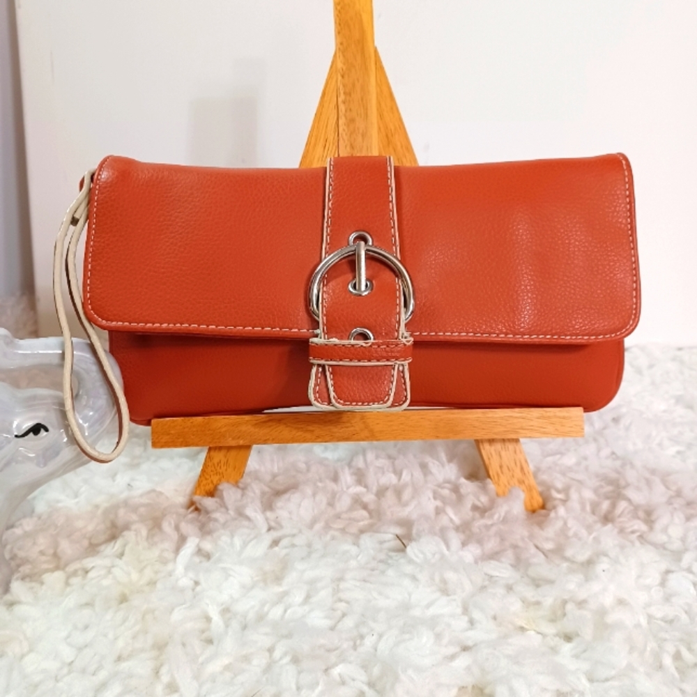 New York & Company Wristlet, Russet Color